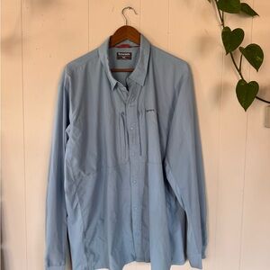 Simms Sky Blue Men's Shirt Jacket
